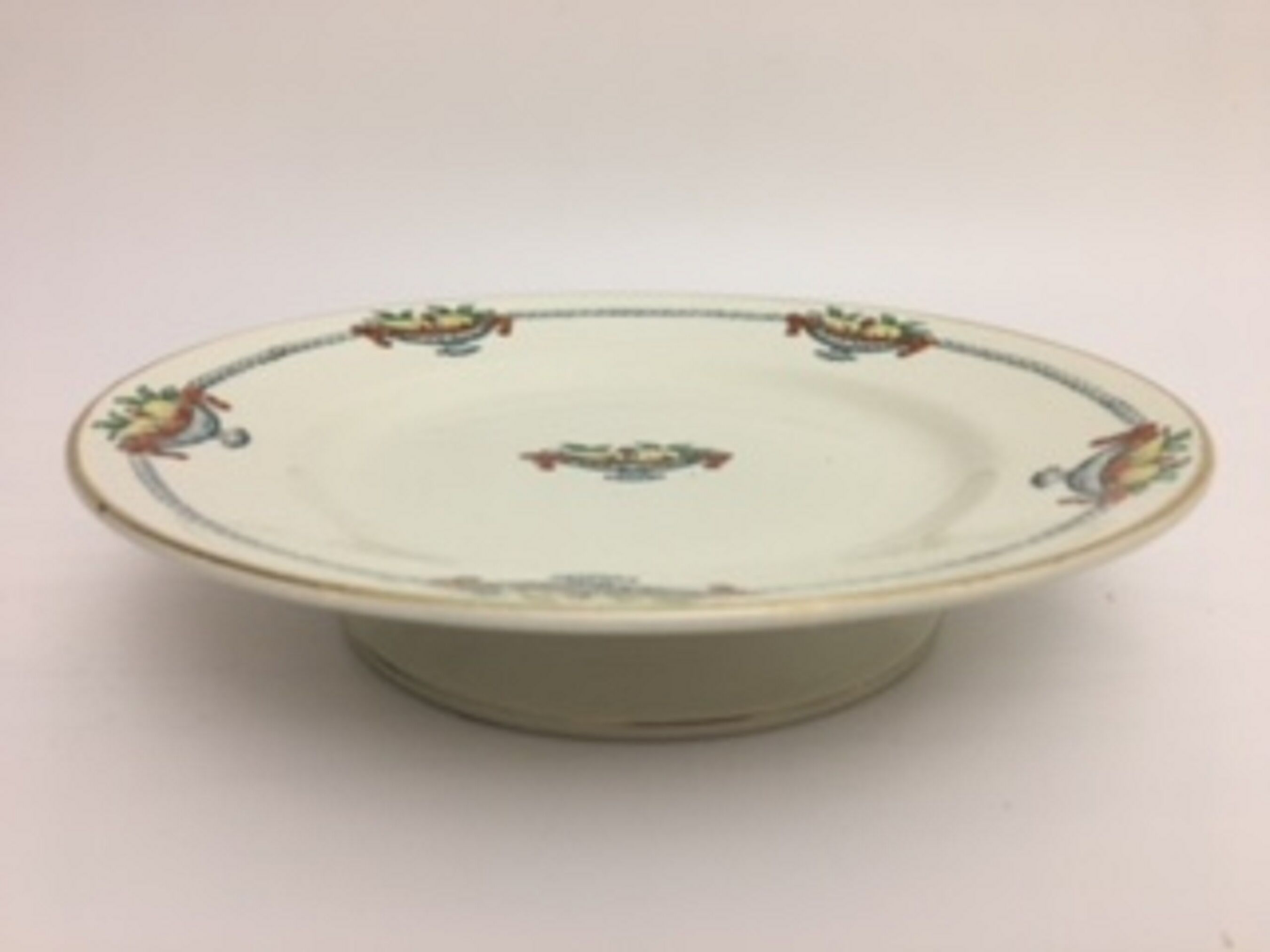 Compotier bas "société des grands etablissements céramique st amand"