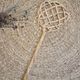 Old tape carpet/beater vintage rattan tap