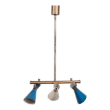 Brass Mid-Century Italian Chandelier Pendant