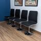 4 vintage swivel chairs