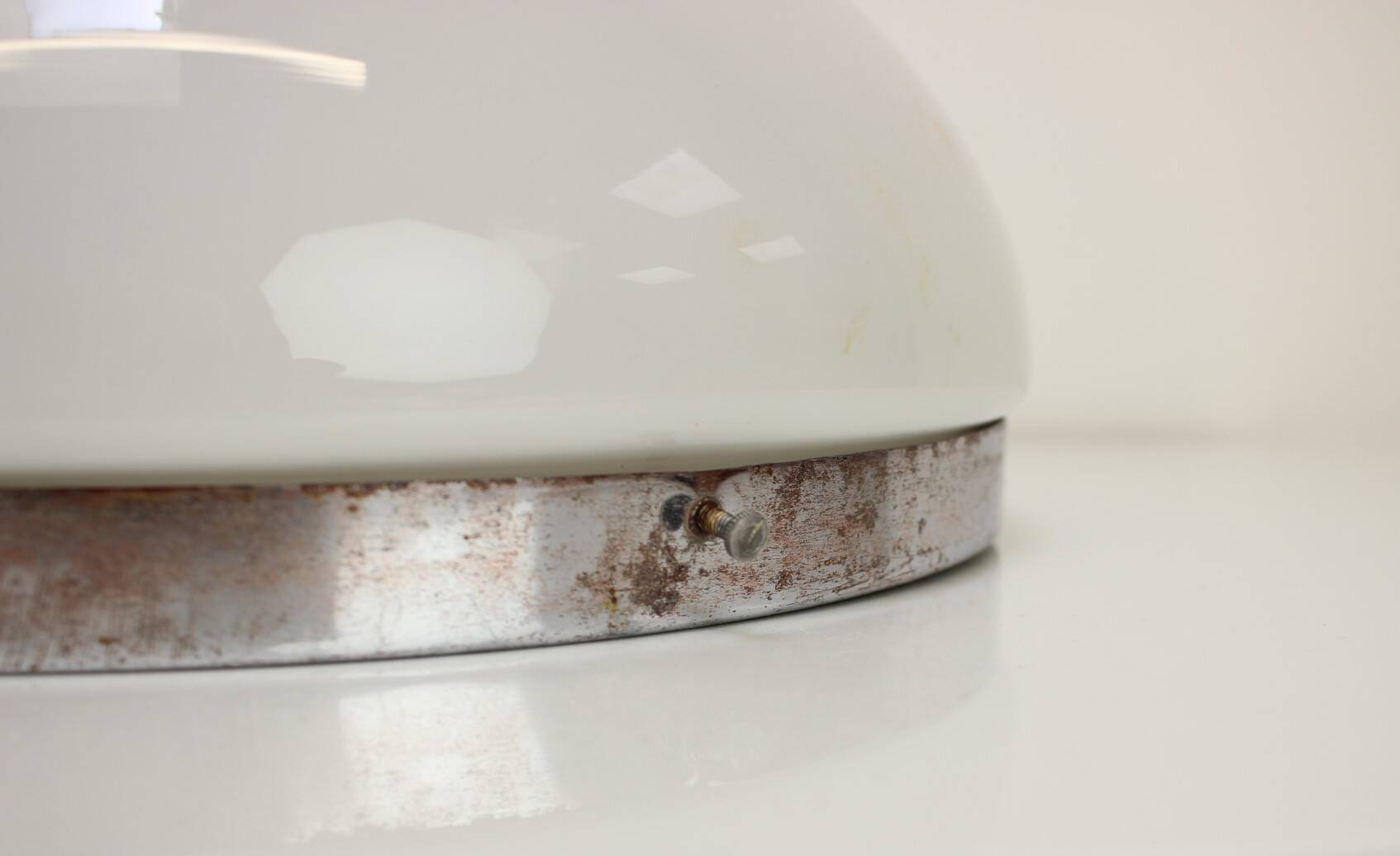 Big Rare Bauhaus Ceiling or Wall Lamp, 1940's, Germany