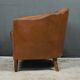 Fauteuil club solange en cuir de mouton