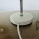 Small Italian lamp with a ball joint, chrome metal and lacquered metal, 60s 70s.