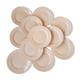 Lot de 12 assiettes à dessert Digoin rose