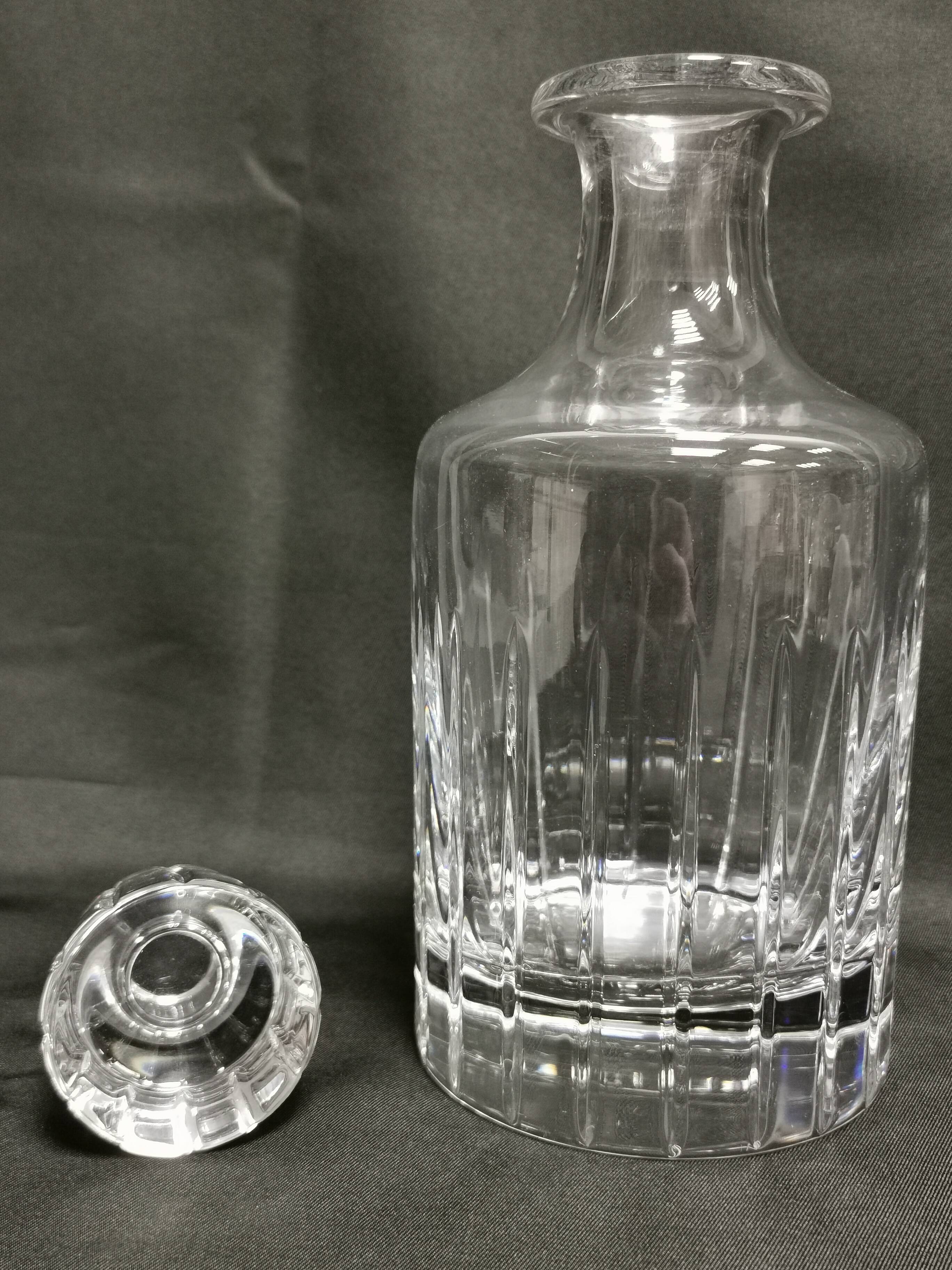 Iriana whiskey carafe, christofle crystal