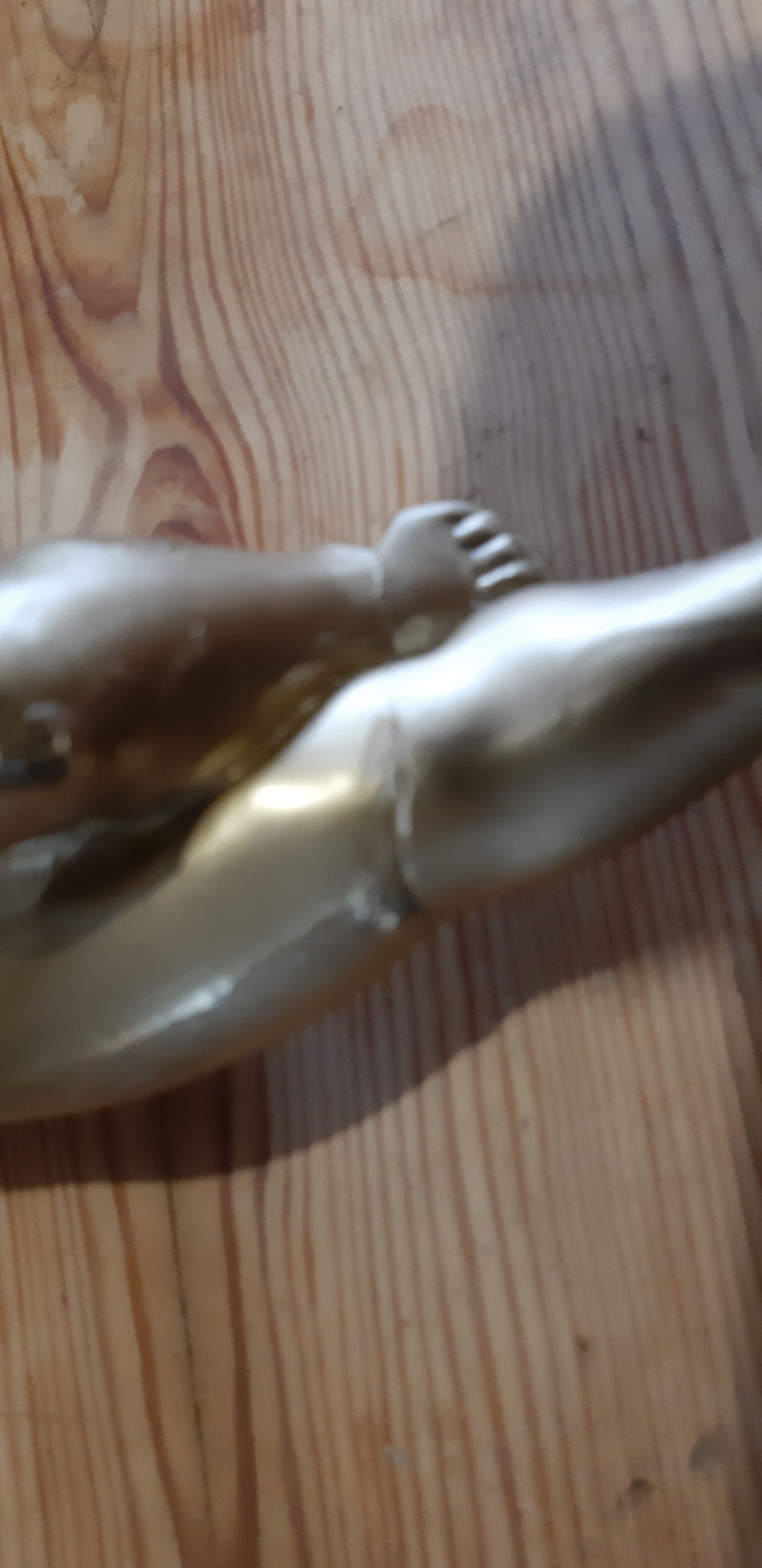 Pair of golden plaster wall selettes