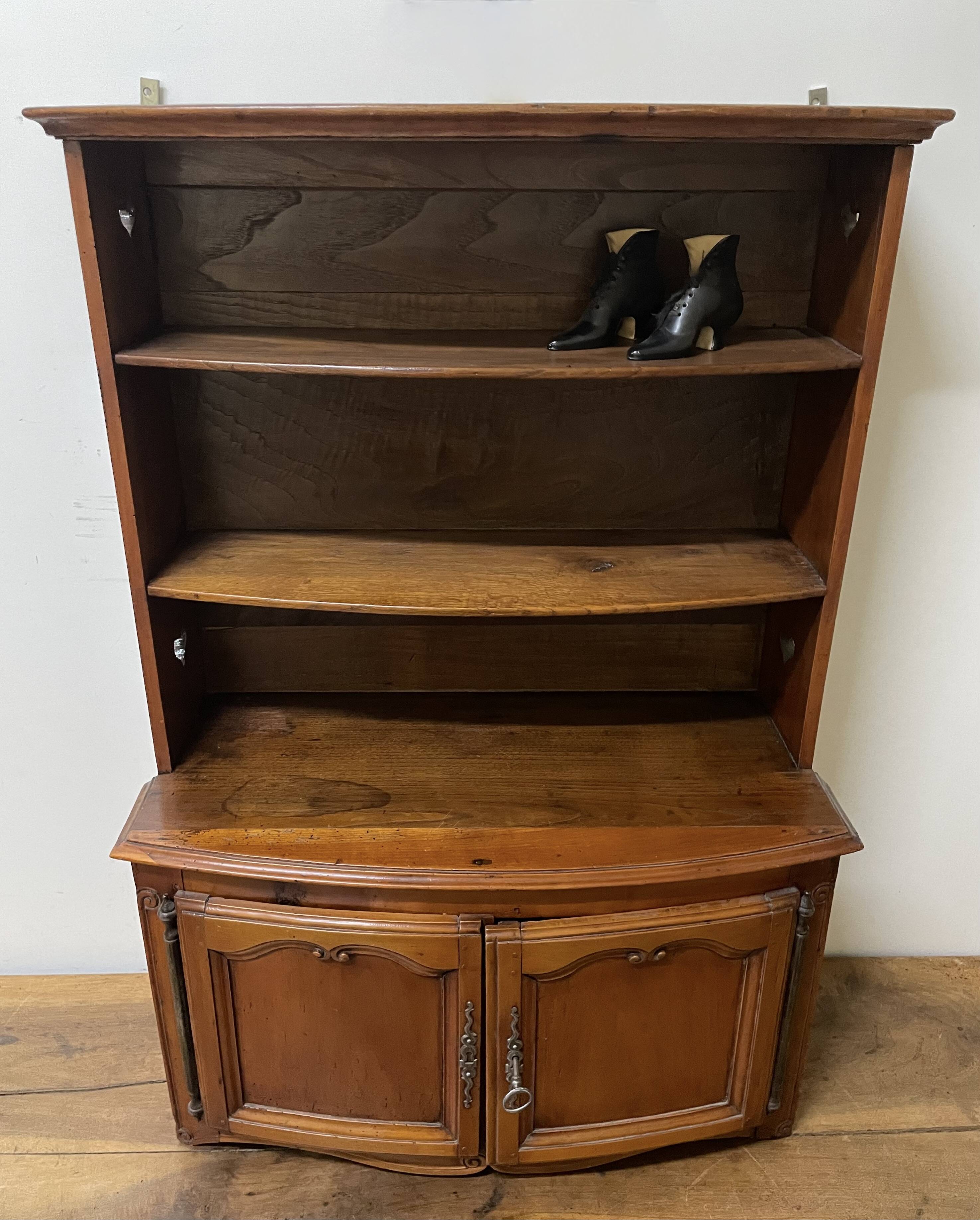 Small Hanging Dresser in Cherry Wood from the 19th Century
