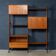Vintage 20thc italian modular teak wall cabinet c.1960