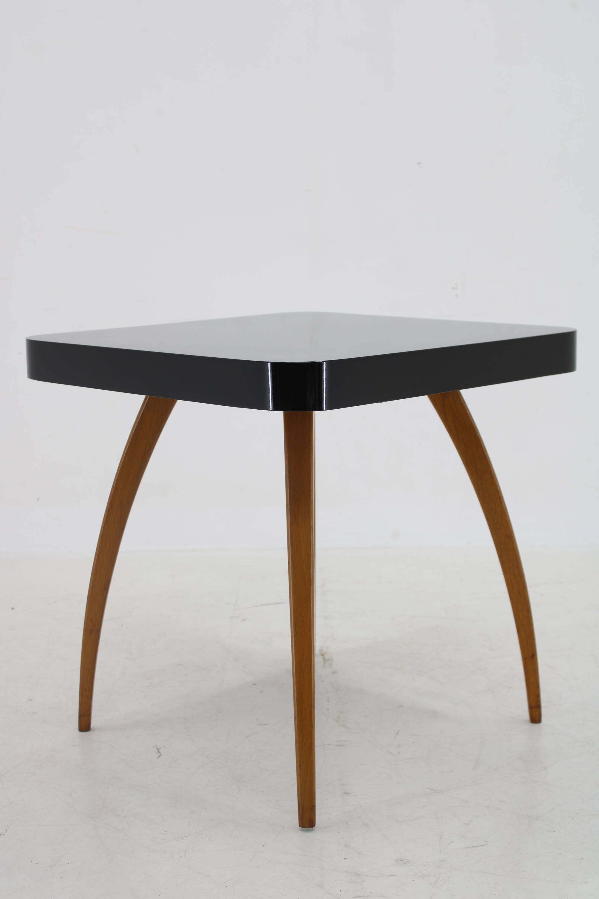 1950s Jindrich Halabala Restored H259 Coffee "Spider" Table, Czechoslovakia