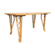 Rattan dining table