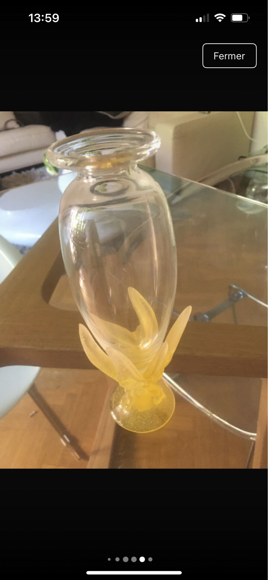 Daum vase