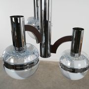 Space Age chandelier, Murano glass, 1970s, made in Italy