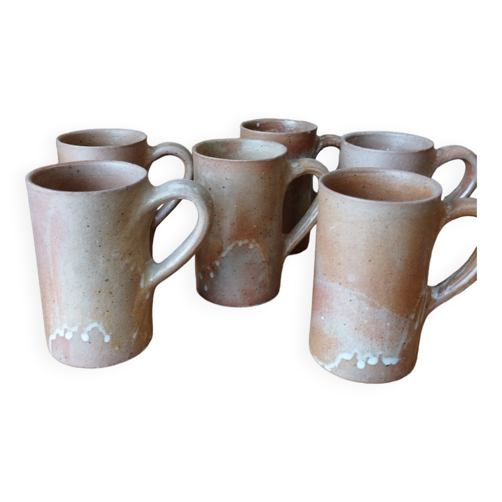 Stoneware cup service