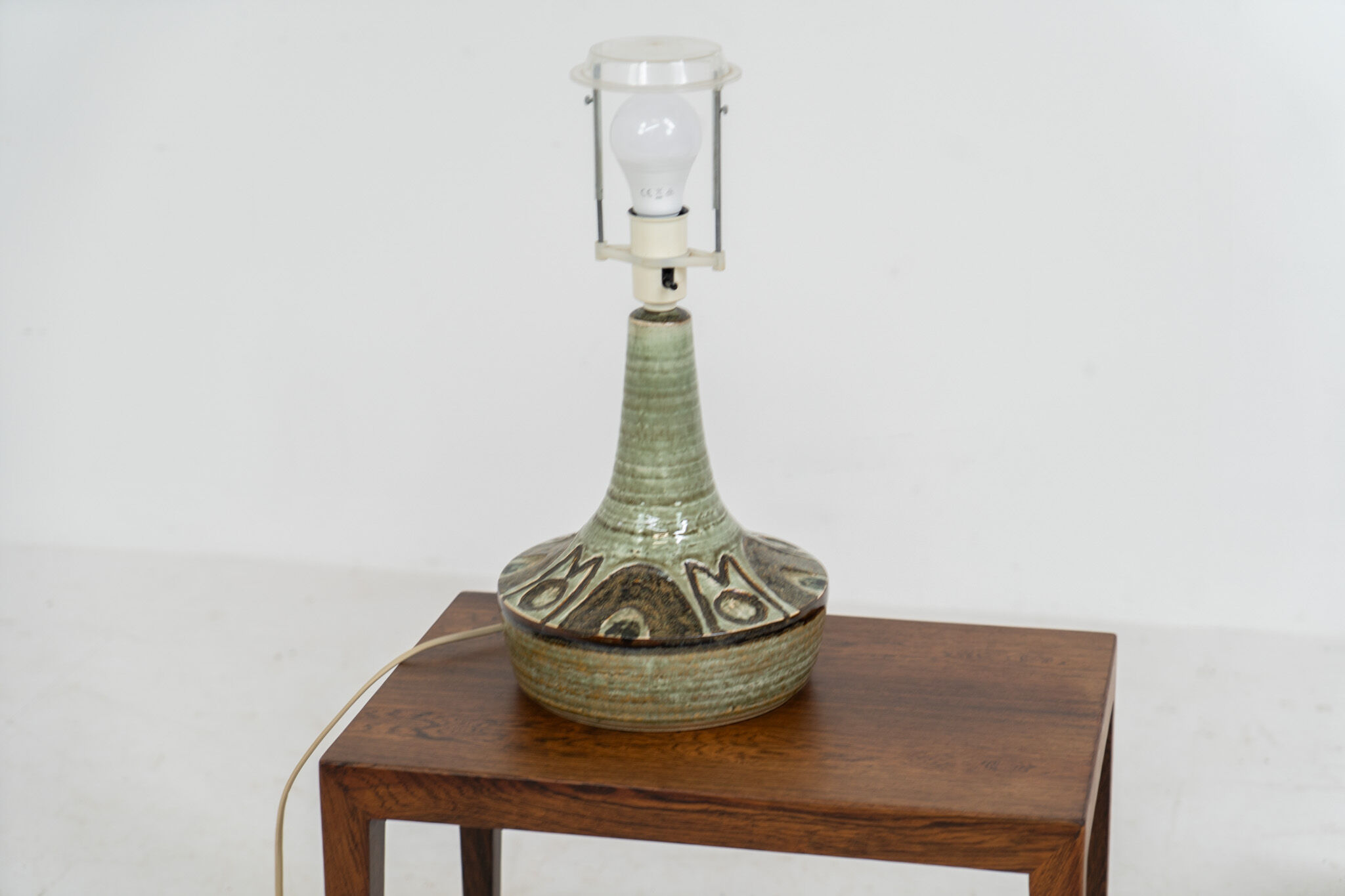 Ceramic table lamp by Søholm for Bornholmsk