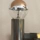 Chrome wall lamp from the 70s