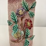 Vase barbotine relief début XIXeme