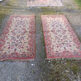 Pair of Hand-knotted Persian Kirman Wool Rugs