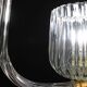 Charming Murano Glass Art Deco Pendant Chandelier by Ercole Barovier, 1940s