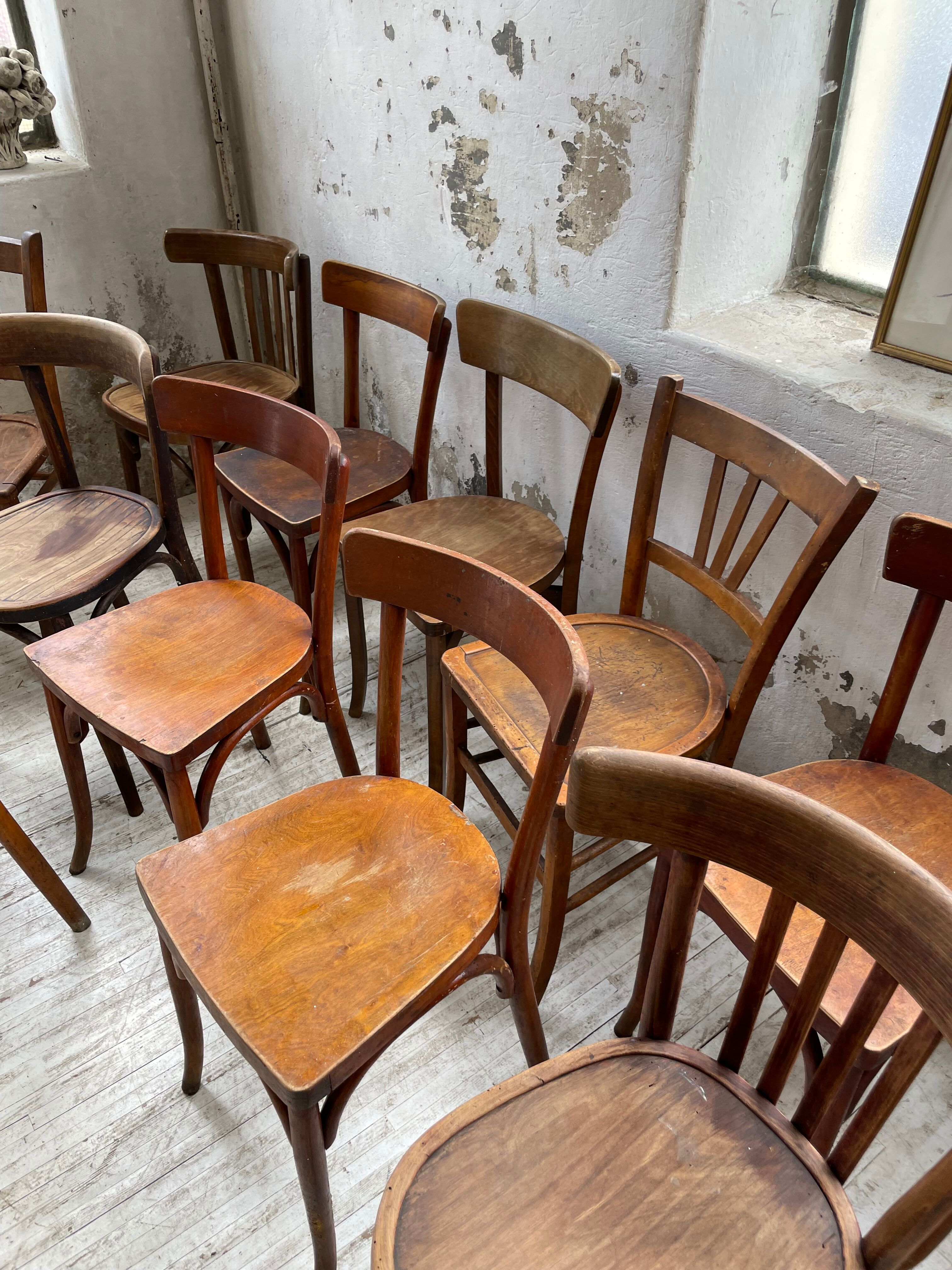 16 Baumann bistro chairs