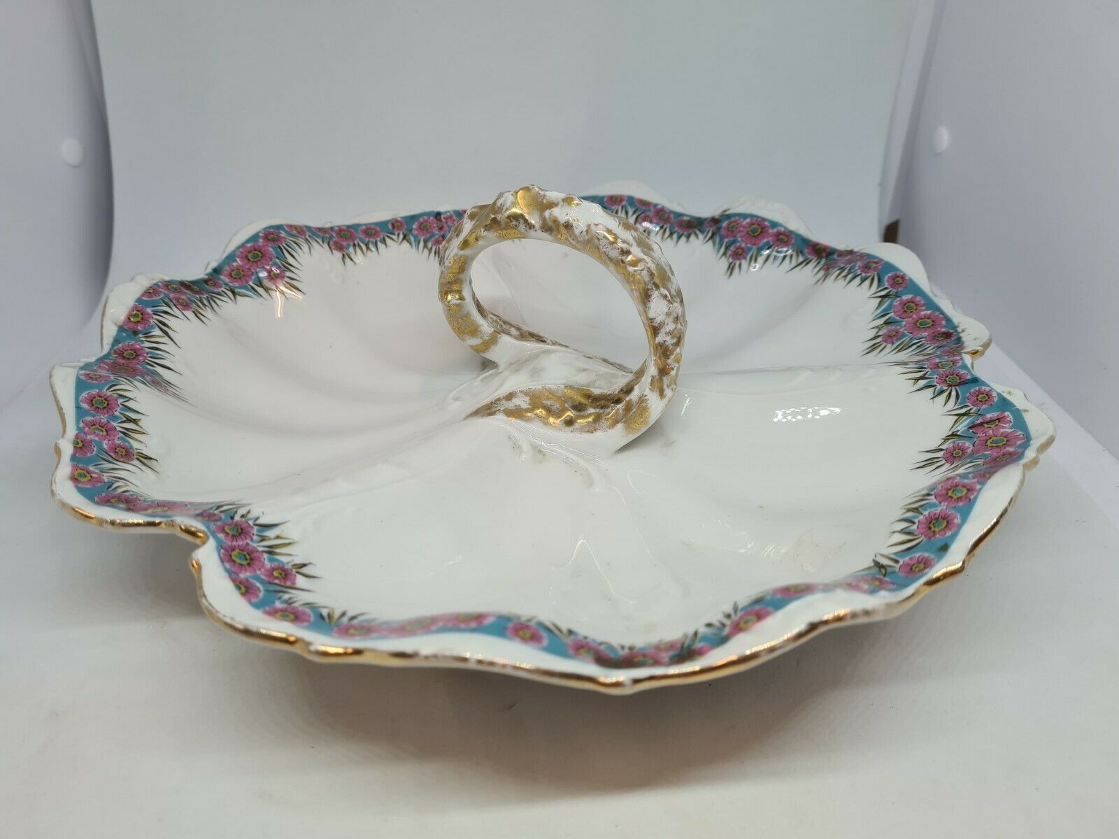 Limoges porcelain presentation dish
