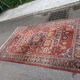 Burgundy wool Persian rug from Romania 200x300cm