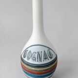 Ceramic Cognac Bottle by Roger Capron - Vallauris 1960s