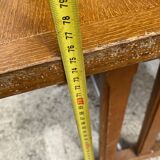 Vintage wooden bistro table