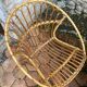 Vintage rattan lounge