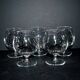 V&B Villeroy & Boch set of 5 crystal balloon glasses for cognac and brandy