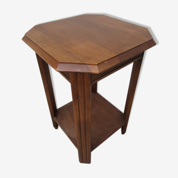 Octagonal end table