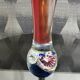 Vintage Murano tulip vase with sulphur base (1960)