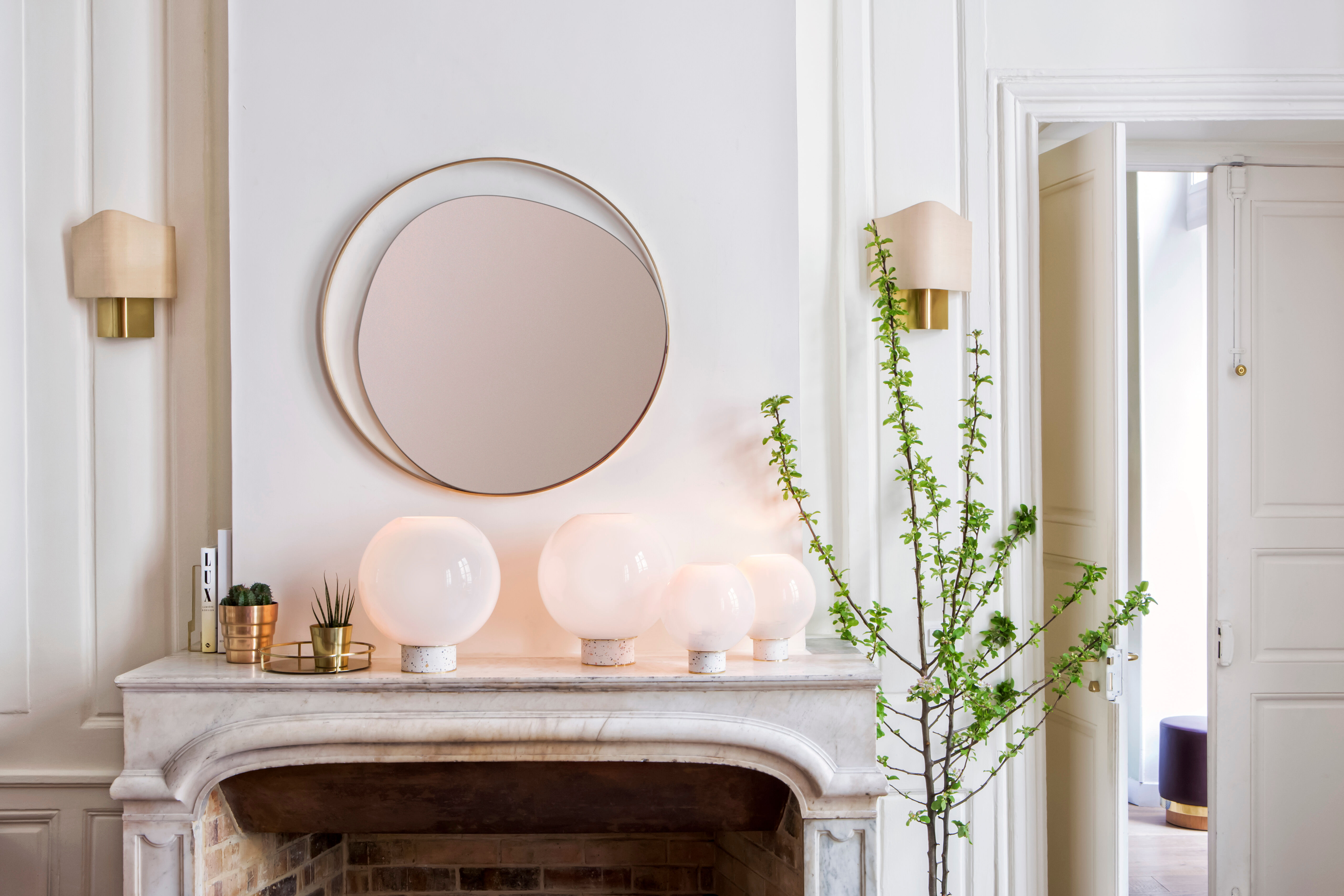 Mirror ellipse copper