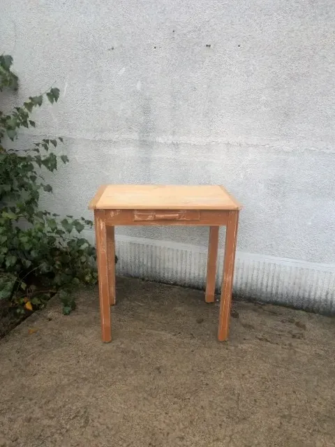 Petite table de ferme, console, bureau