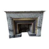 Marble fireplace