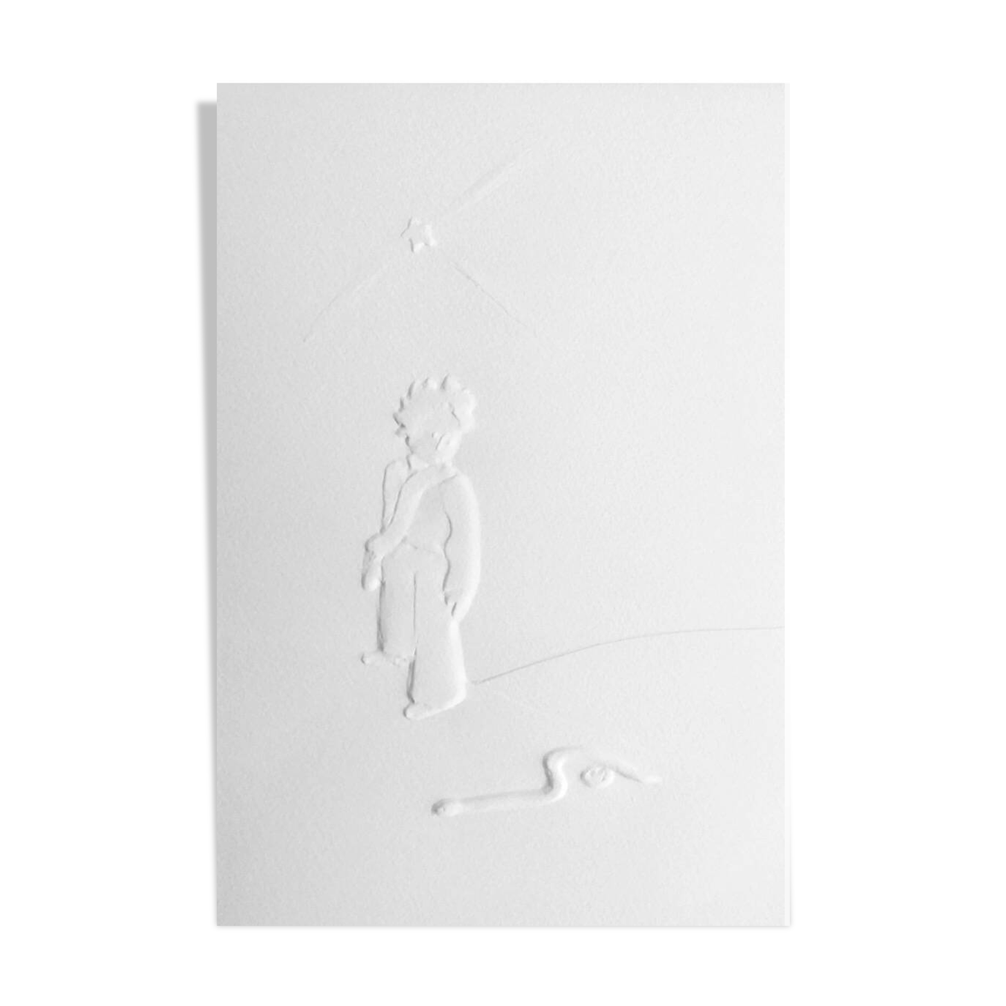 Le petit prince et le serpent