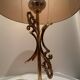 Naturalistic decorative lamp attributed to Maison Charles/Jansen.
