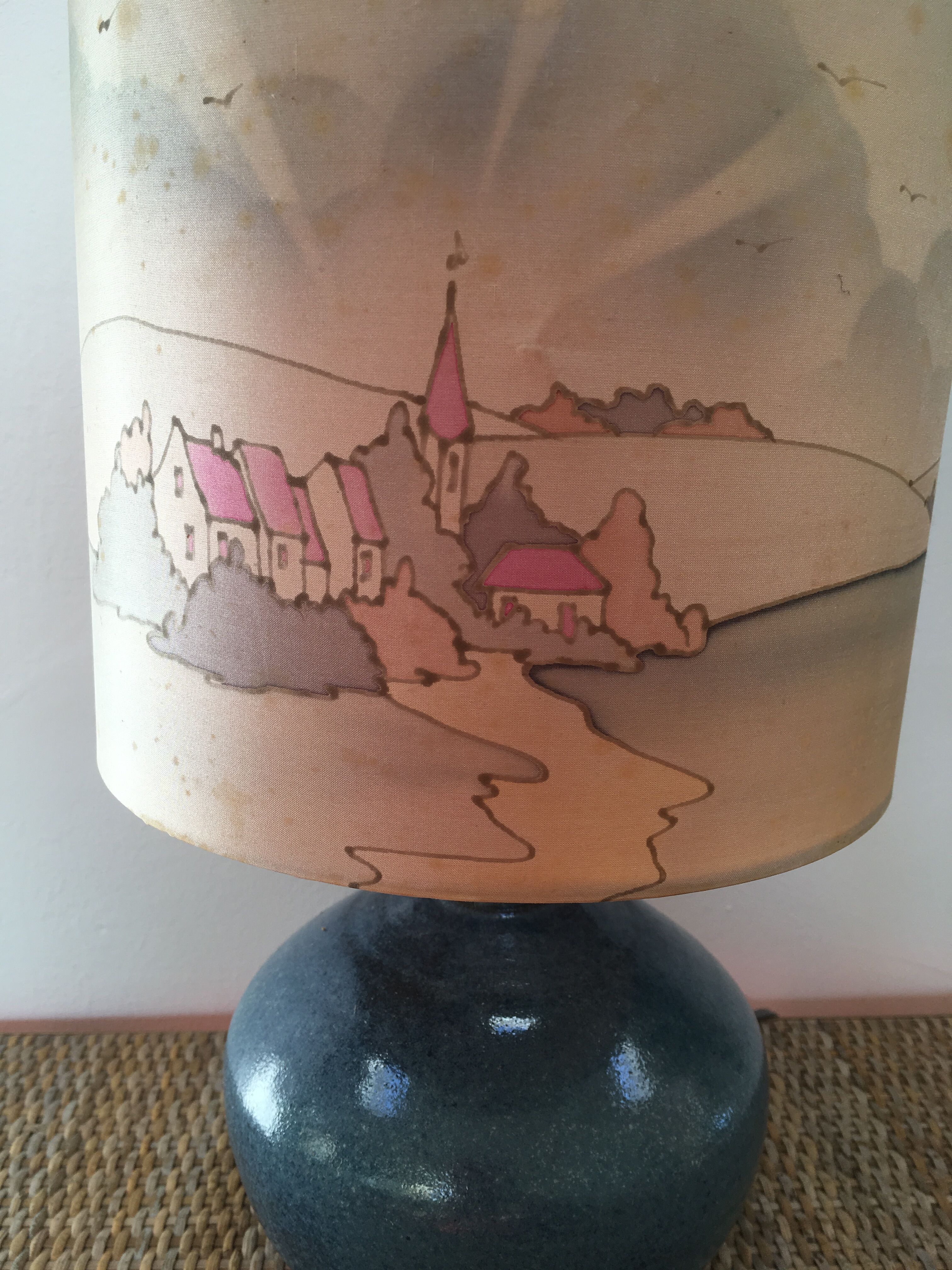 Vintage bedside lamp