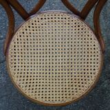 2 Thonet No. 19 chairs with new "oak-style" caning.