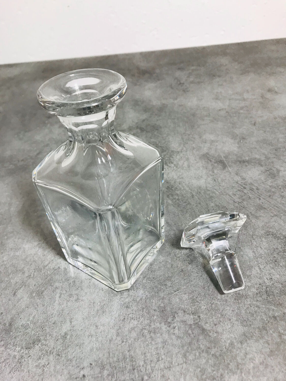 Baccarat crystal whisky decanter