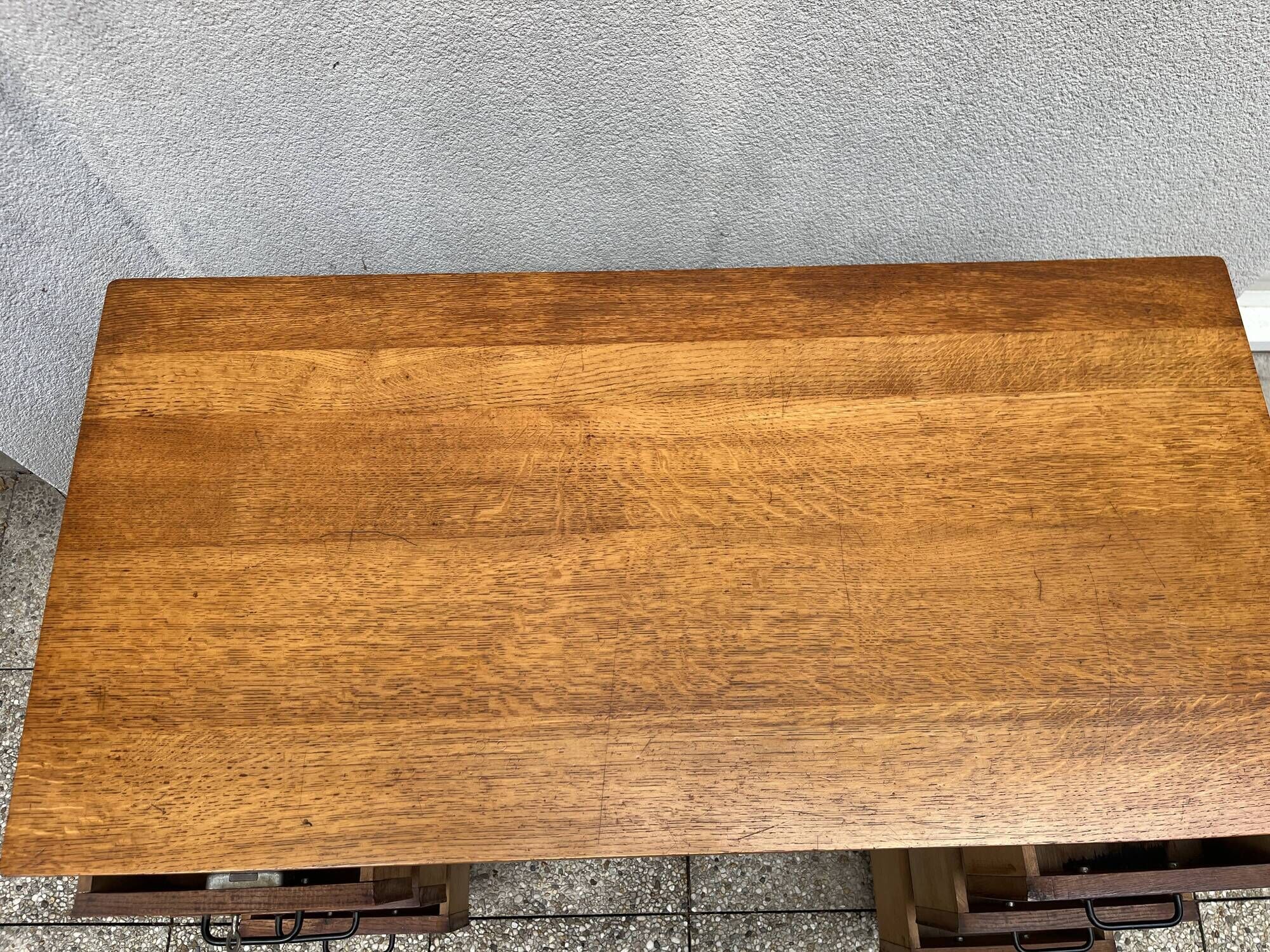 Vintage oak desk