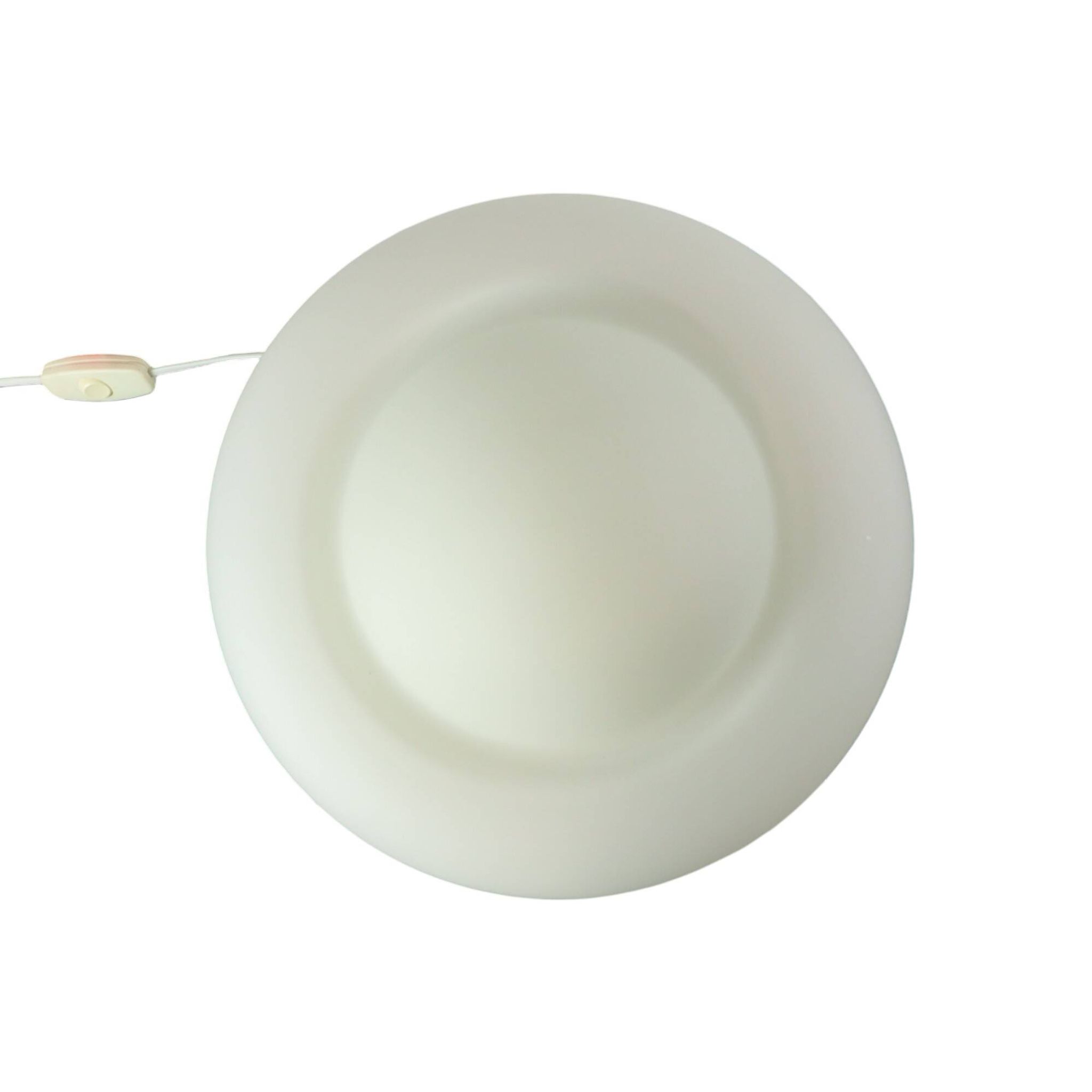 Mushroom Design Lamp Frosted Glass Mat Space Age Peill & Putzler