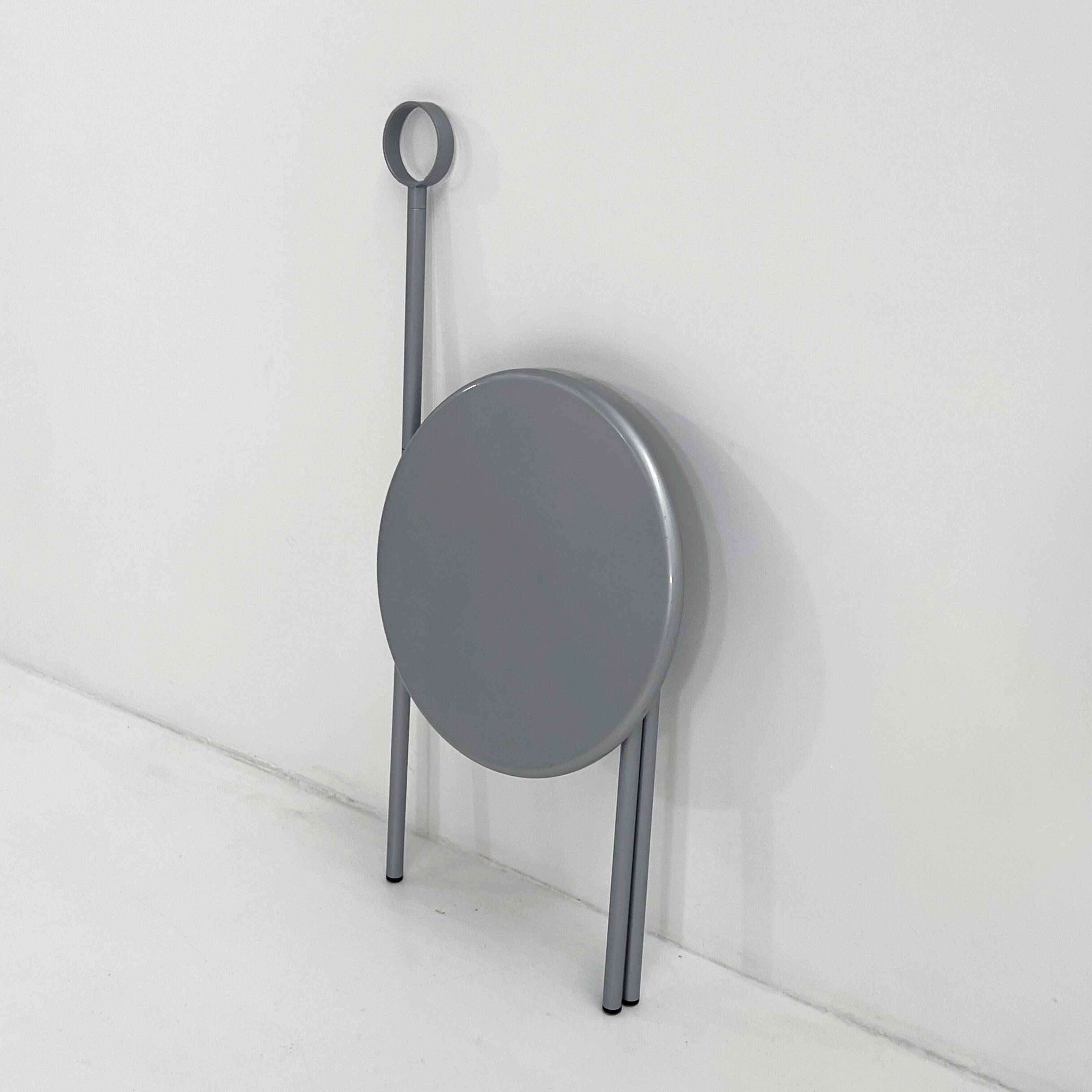 Chaise Mickville Grise par Philippe Starck pour Driade, 1985