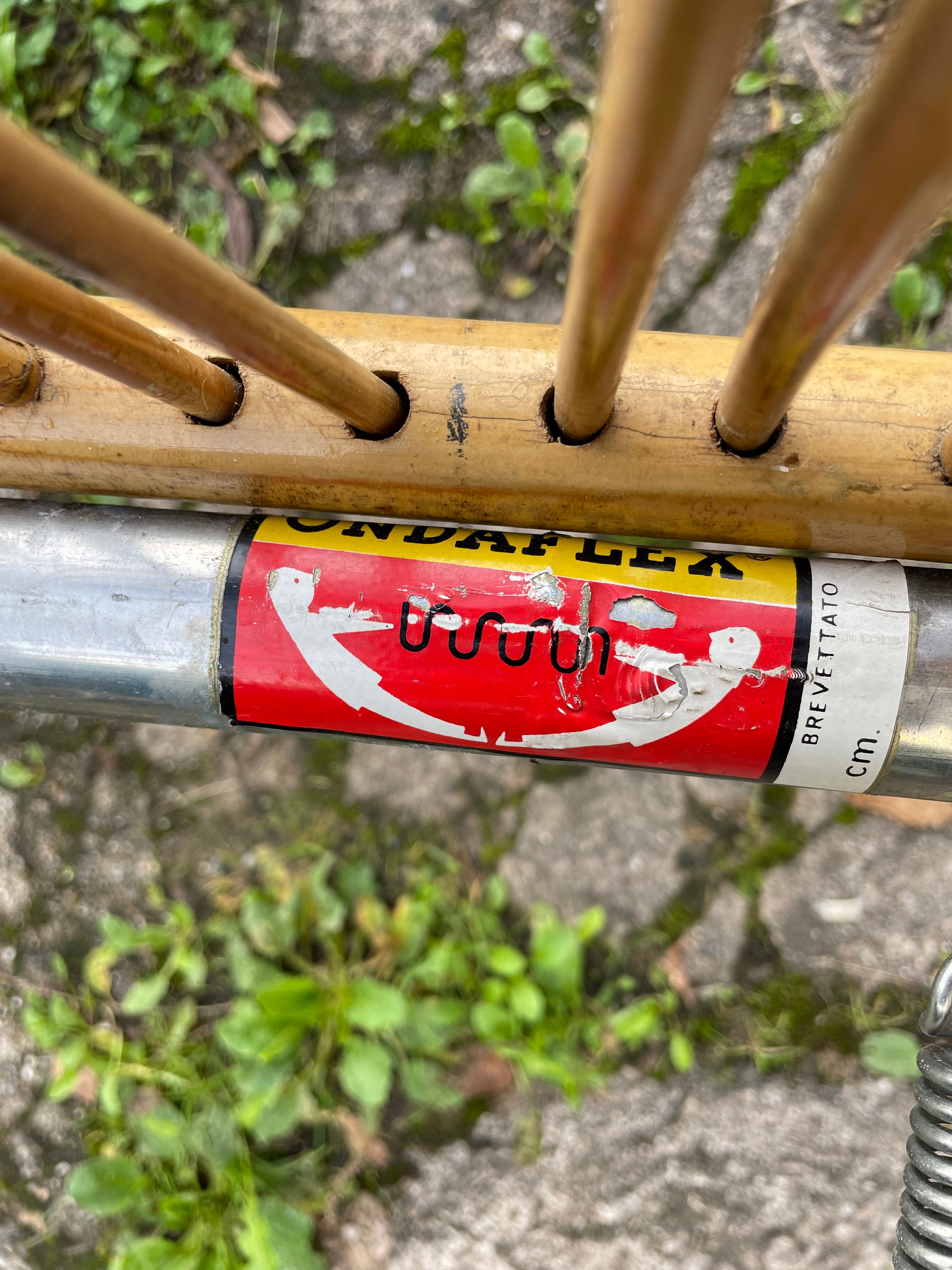 Lit corbeille en rotin