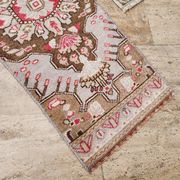 Set of 2 vintage handmade Turkish rugs 51x66 cm