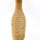 Woven rope lamp with textured shade, 1960s-70s.