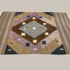 Vintage Turkish Kilim  242x174 cm Kelim Rug, Wool, Large Brown, Beige, Purple