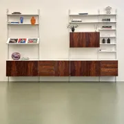 Rosewood modular wall unit, 1960s