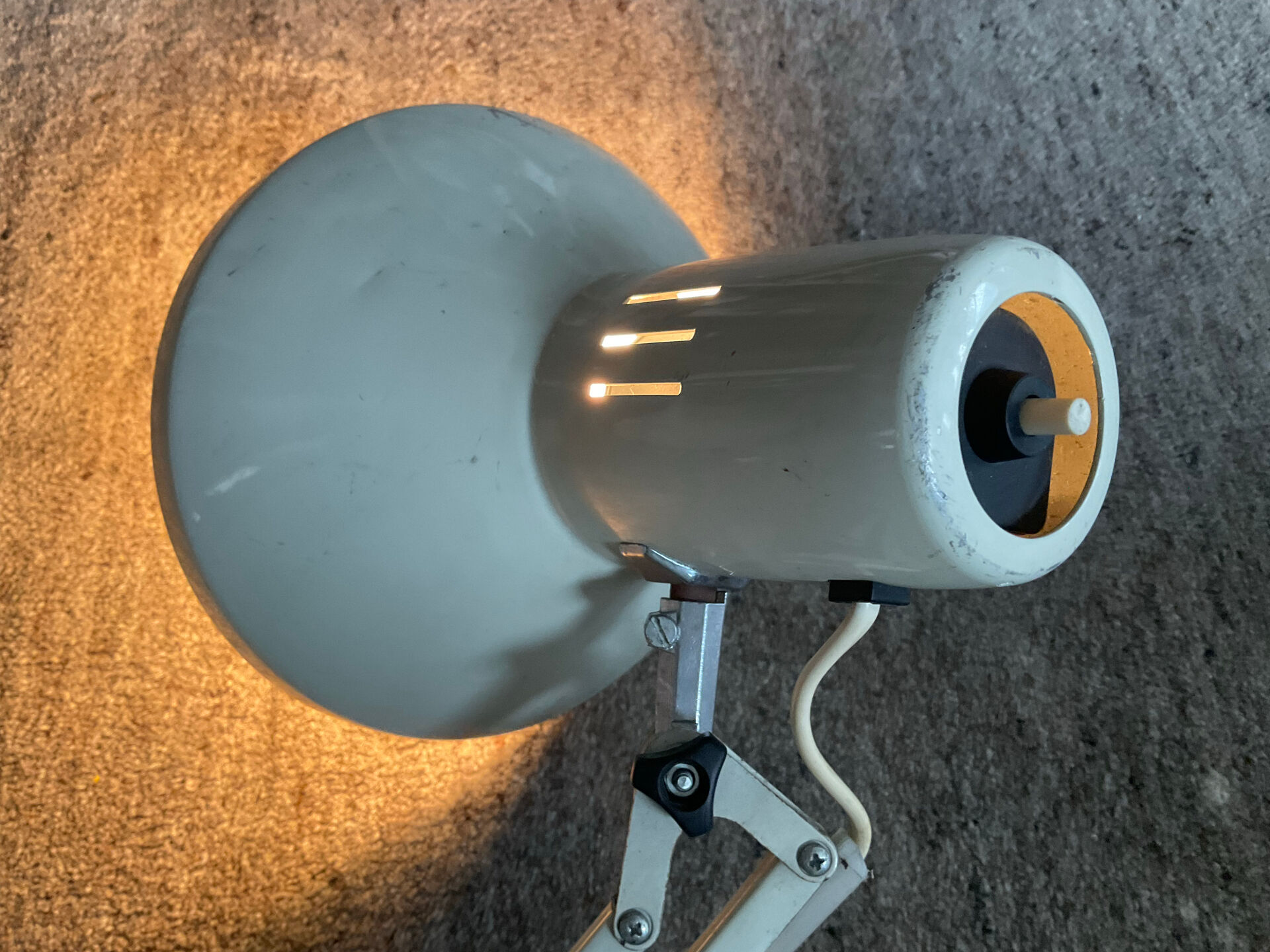 Lampe vintage d’architecte Ledu des années 60-70