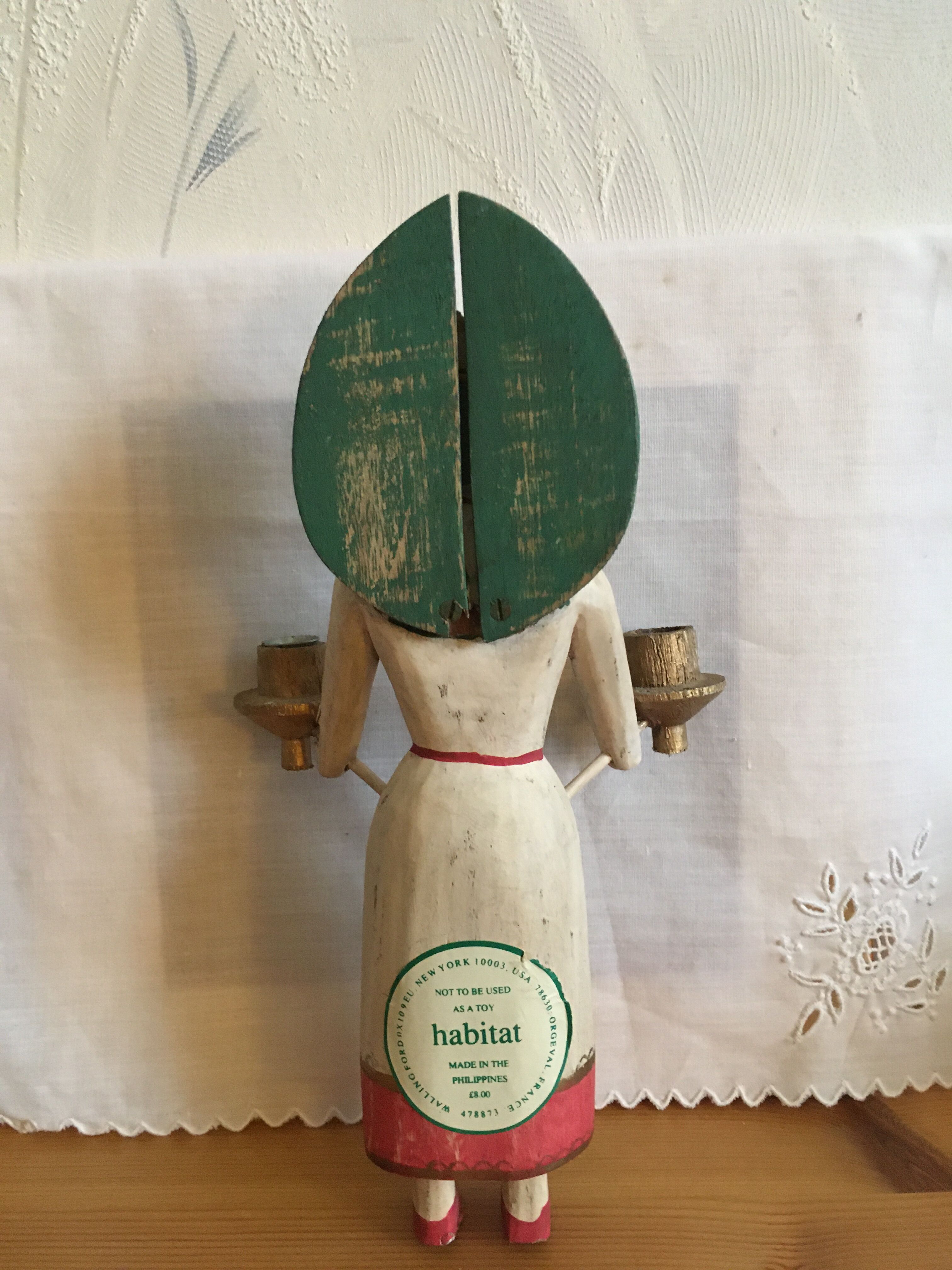 Vintage Habitat candle holder.
