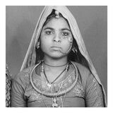 two friends portrait photography hand-painted Rajasthan 60s